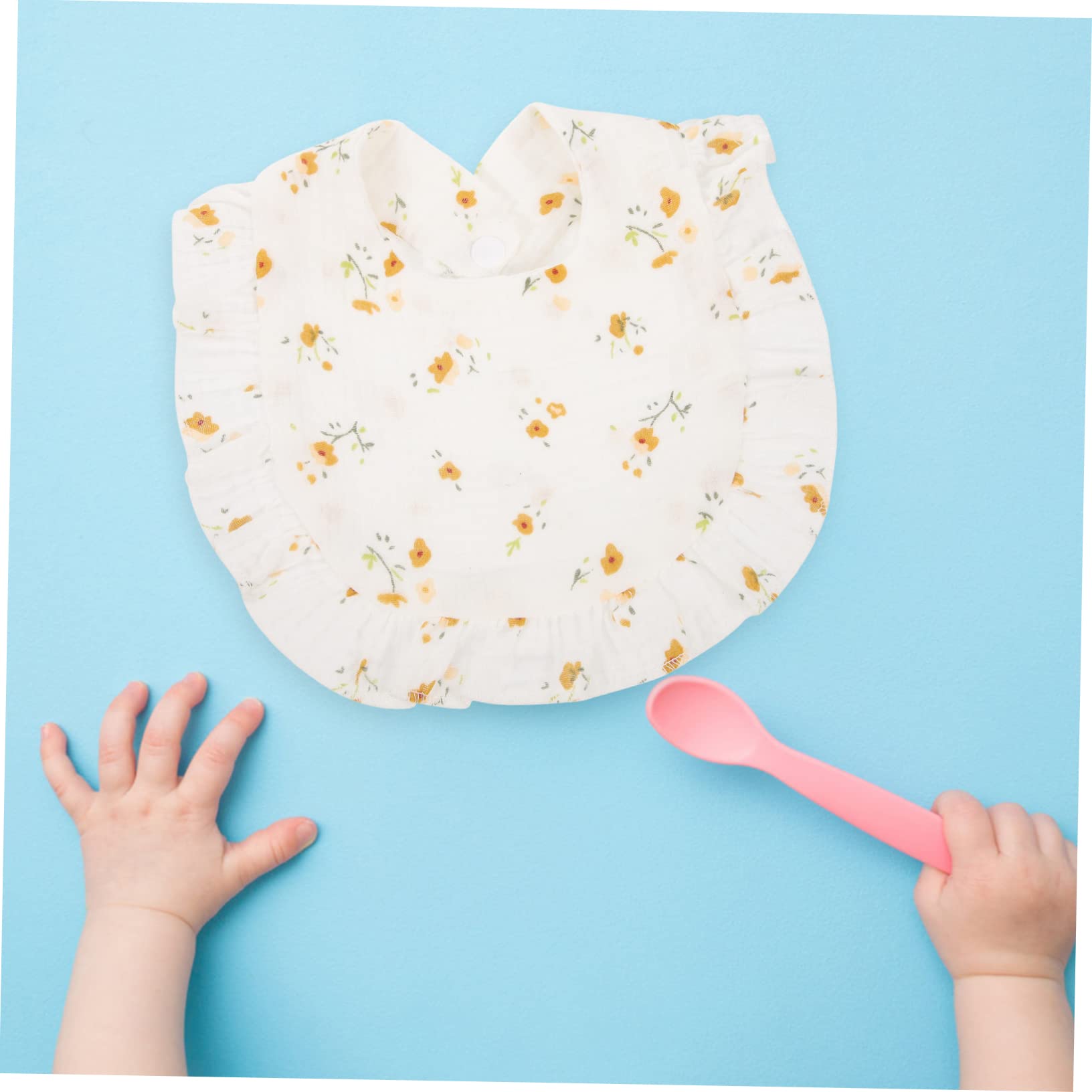LIFKOME Babylätzchen aus Baumwolle für Babys und Kleinkinder, 6 Stück
