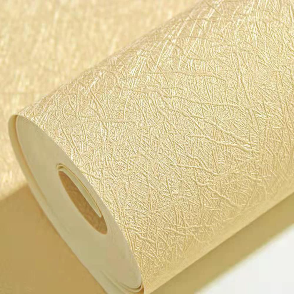 ZIBRWUON Silk Embossed Wallpaper, Peel and Stick SelfAdhesive Removable 3D Texture Wallpaper