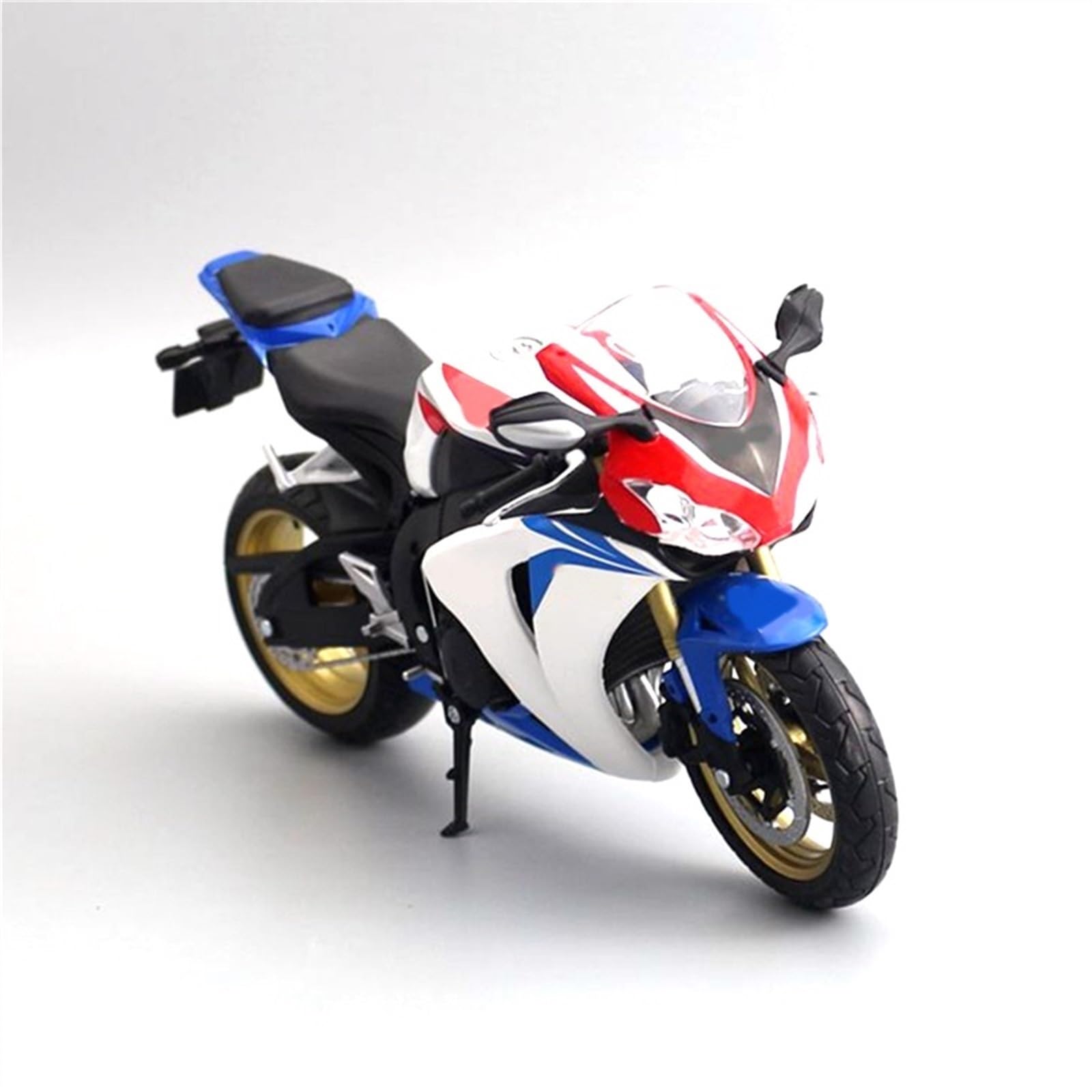SEYXF Motorbike Toy for H-onda CBR 1000 RRR Alloy Motorcycle Desktop Display Model Diecast Metal Toy 1/12(White Foam Box)