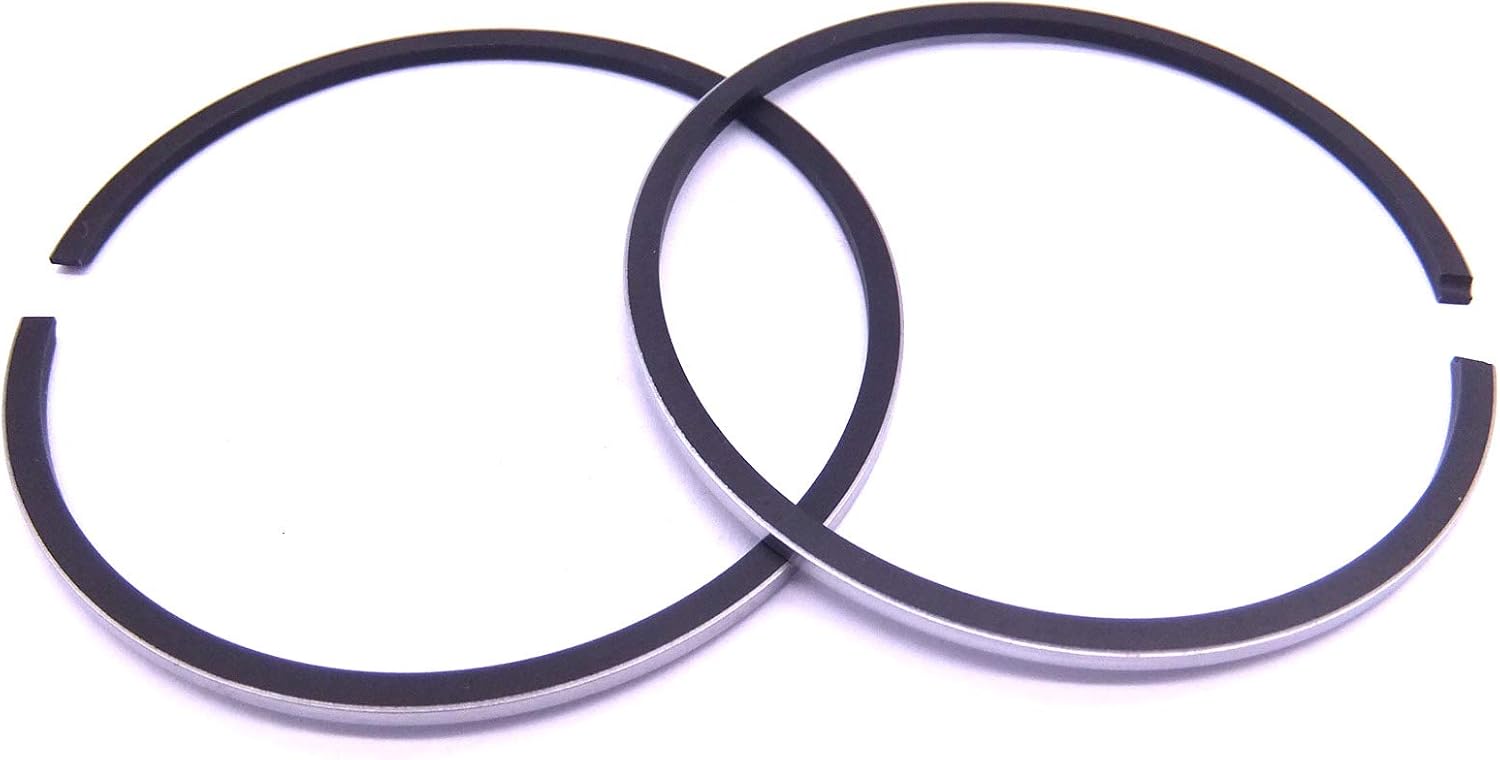 SouthMarine Boat Motor 689-11610-00 689-11610-01 Piston Ring Set STD for Yamaha 25HP 30HP / 39-14235T 39-14235M 39-84746M for Mercury Mariner Mercruiser Quicksilver 30HP, 72mm
