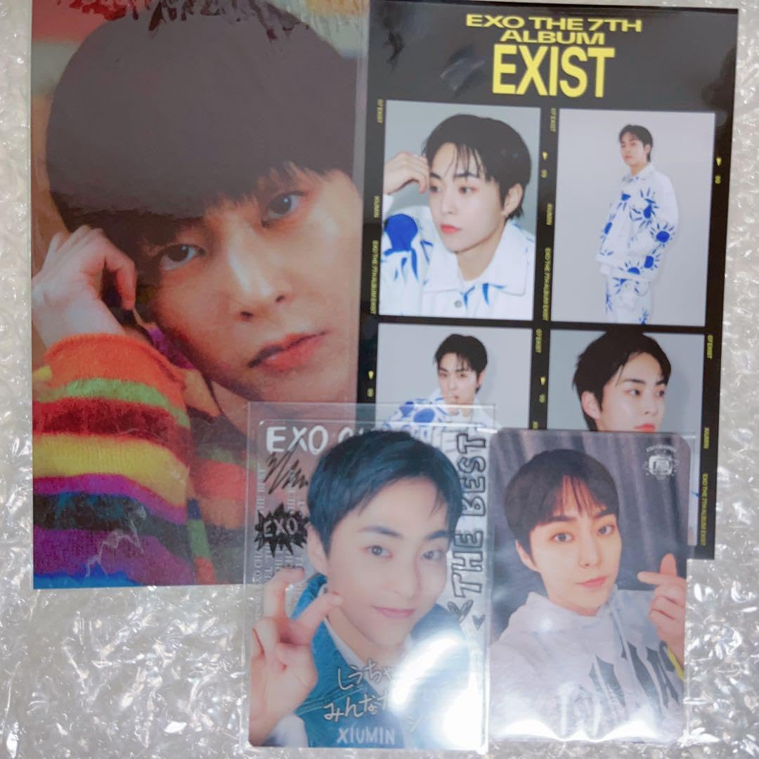 Amazon.co.jp: EXO トレカ ポストカード セット シウミン K-POP 
