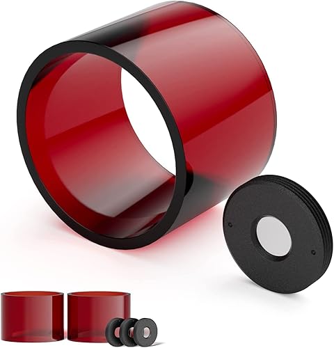 SCULPFUN 3 lentes láser oficiales S9 + 2 cubiertas acrílicas, fáciles de instalar, alta transparencia, resistencia al aceite, larga vida útil