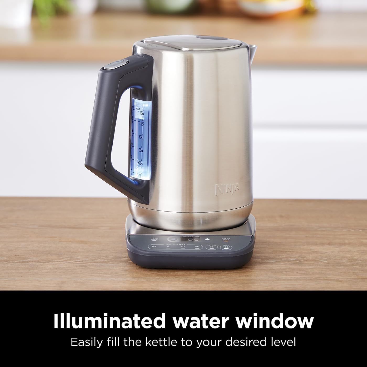 Ninja Ninja Perfect Temperature Kettle, 1.7L (KT201UKSTGD) thumbnail 12