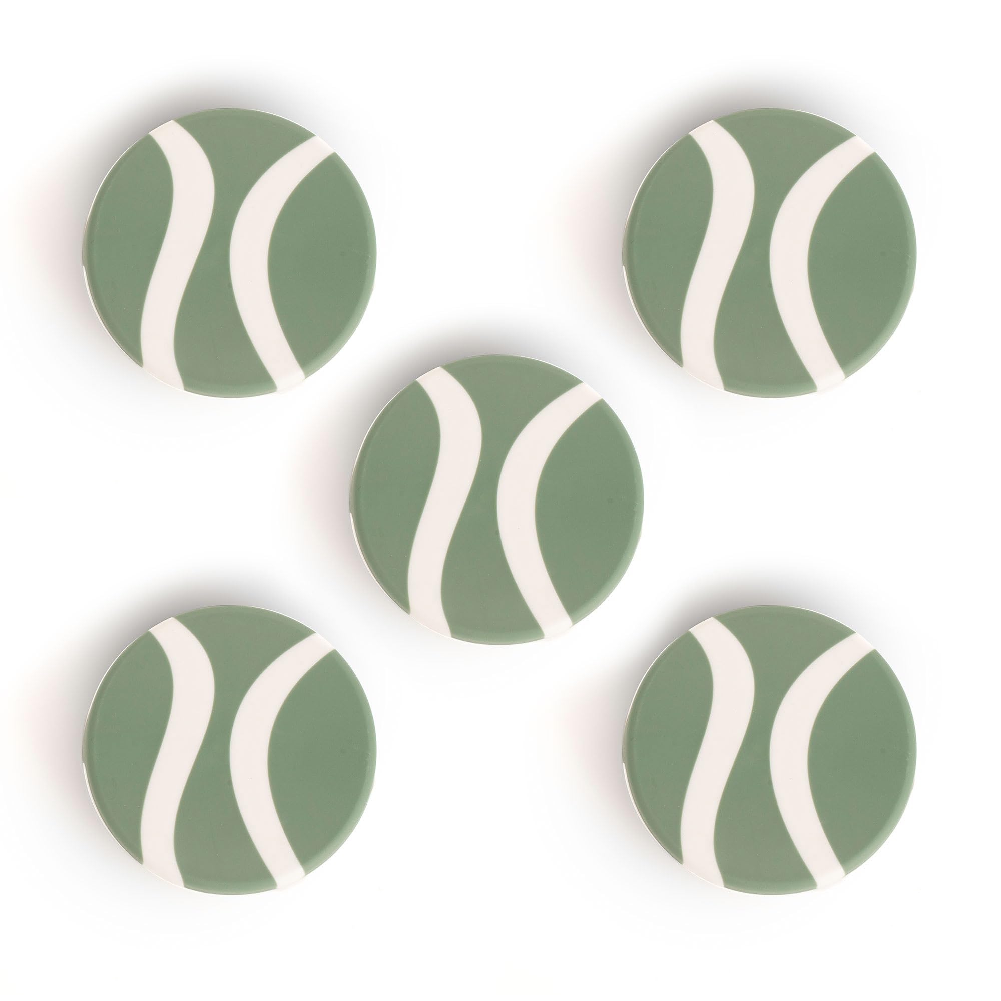 Gardyn Caps for Your Gardyn Hydroponics Growing System Indoor Garden - Perfect Solution for a Cleaner More Beautiful Garden - Must-Have for Growing Fewer Than 30 Plants - 5 Pack, Sage Green