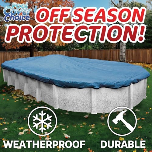 Cobertor Ovalado de Invierno 15x27 ft Ocean Blue miniatura 4