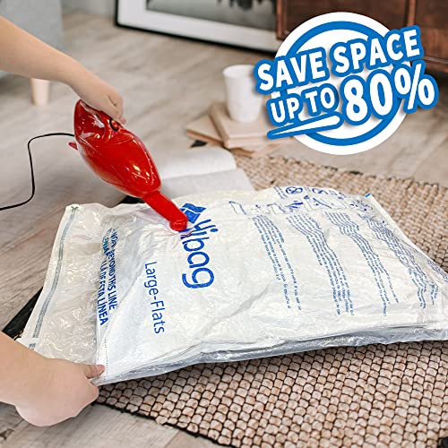 Image of Vacuum Storage Bags, Space Saver Vacuum Seal Storage Bags 35-Pack Sealer Bags for Clothes, Clothing, Bedding, Comforter, Blanket (35C)