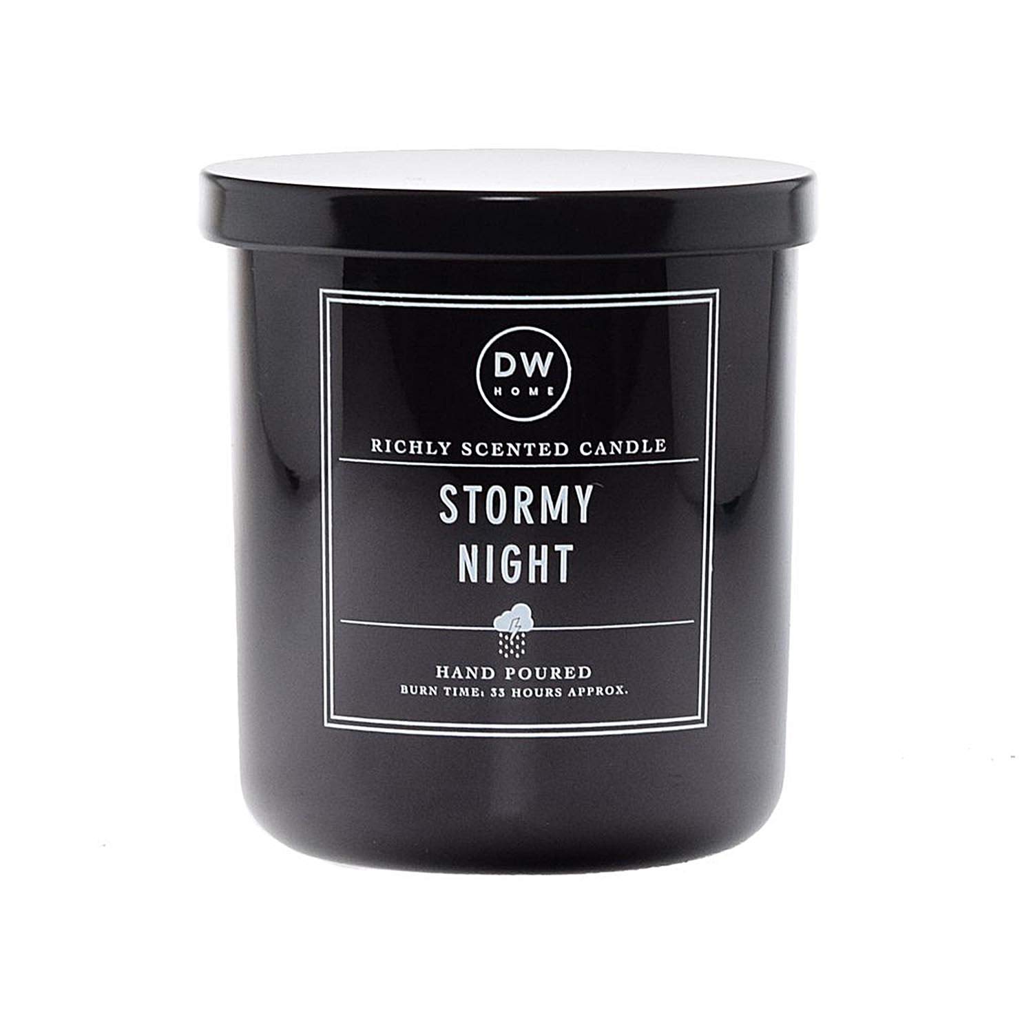DW Home Richly Scented Stormy Night Single Wick Candle