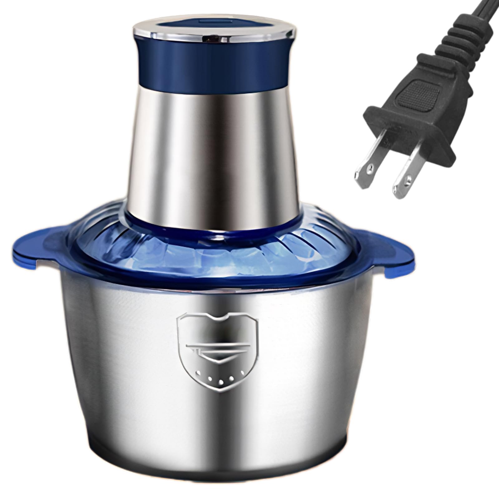 110V Electric Meat Mill Rustless 2L 3L Capacity Powerful Motor Tap Action Overwarm Security Multiple Functional Kitchen Device Dense Kitchen Meat Mill