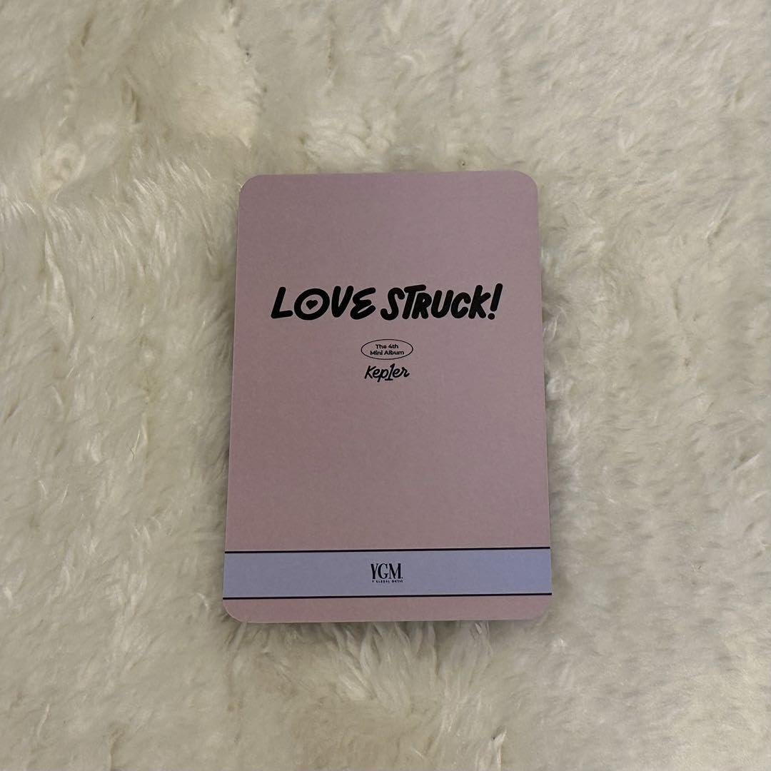 Amazon.co.jp: 限定Kep1er バヒエ トレカYGM LOVE STRUCK