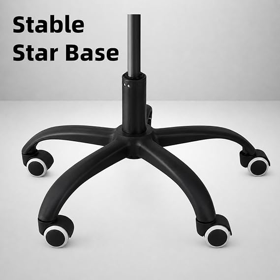 COZYBRITE Office Desk Chair Ergonomic with Back Lumbar Support Height Adjustable Padded Armrest Computer Swivel Mesh Chairs for Home Office