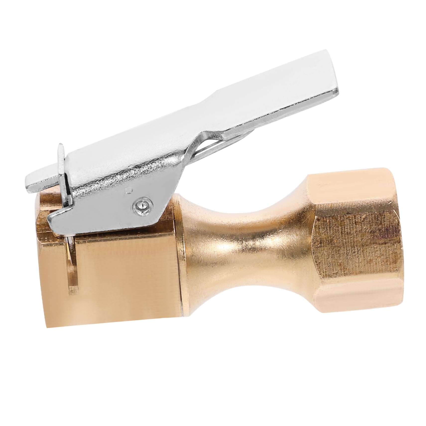 VOSAREA Air Chuck Quick Connect Copper Tire Inflator Accessory Heavy Duty Construction for Easy Inflation Durable Sealed Valve Chuck for Car Truck and Garage Use