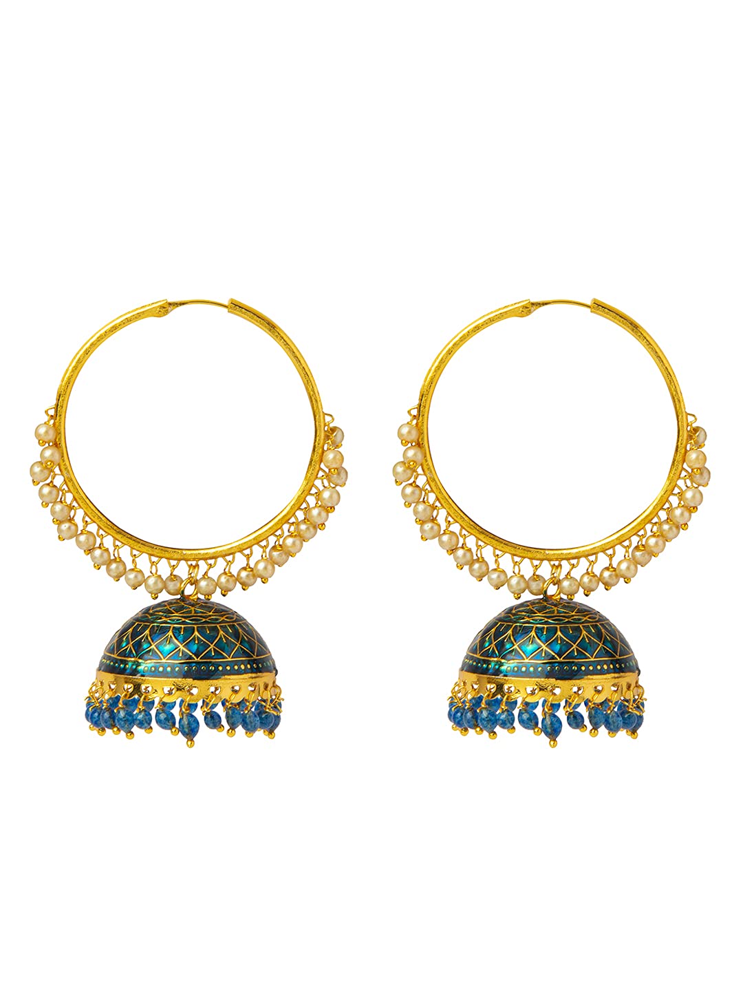 See full amazon price history chart for Shining Jewel - By Shivansh Handcrafted Gold Plated Designer Traditional Ethnic Meenakari Kundan Jhumka bali Earrings Women (SJ_1876_BL) Shining Jewel - By Shivansh Handcrafted Gold Plated Designer Traditional Ethnic Meenakari Kundan Jhumka bali Earrings Women (SJ_1876_BL) (B09HXSKCPK) Amazon Price History, Amazon Price Tracker