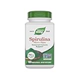 Nature's Way Spirulina Micro-Algae, Seasonal Immune Support*, Source of Vitamin A (Beta Carotene), 760 mg per Serving, 100 Vegan Capsules (Packaging May Vary)