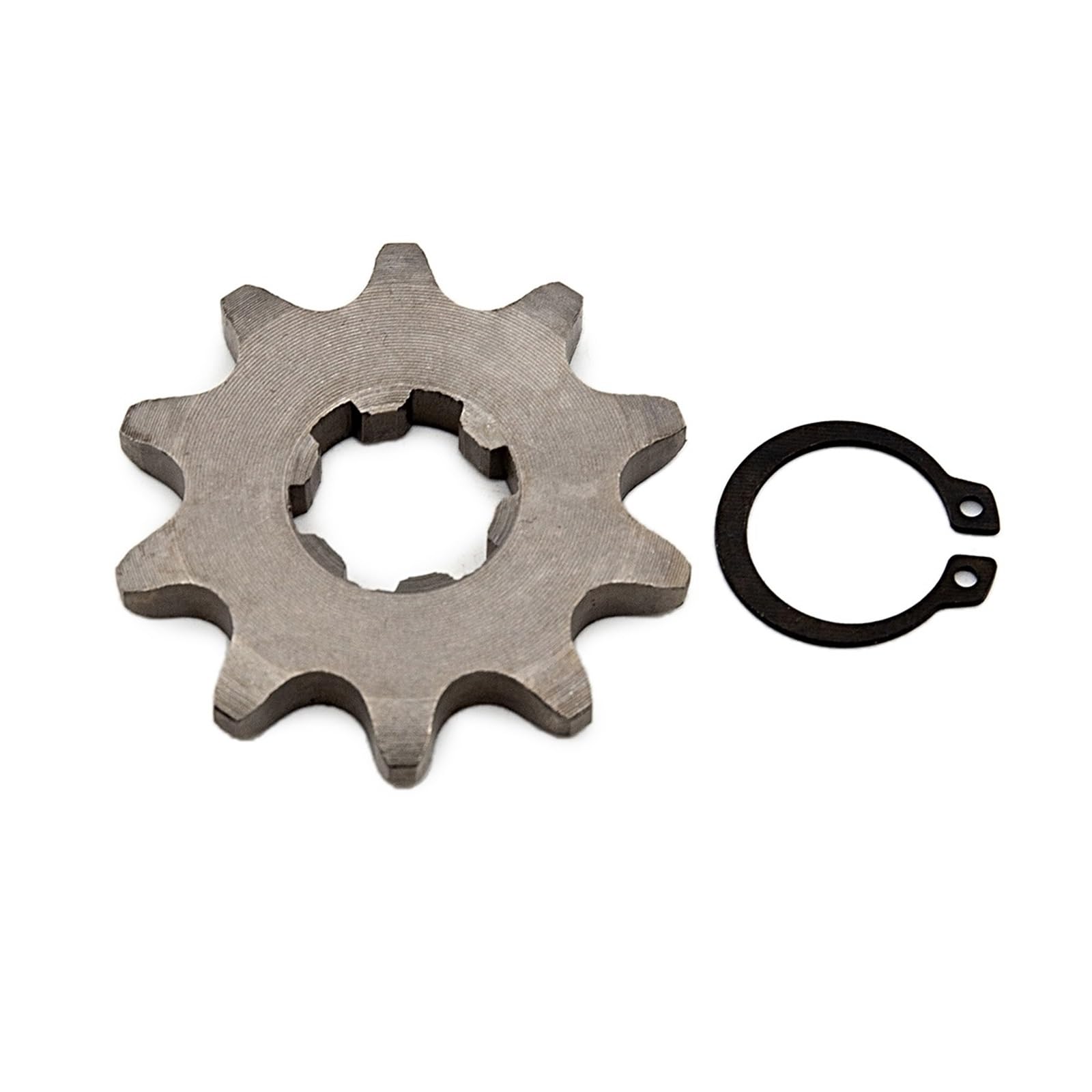 EJUOYO Chain Sprocket 420 10/12/13/14/15/16/17/18/19 Tooth Front Engine Sprocket 17mm For 70cc 110cc 125cc Pit Dirt Bike(10T)