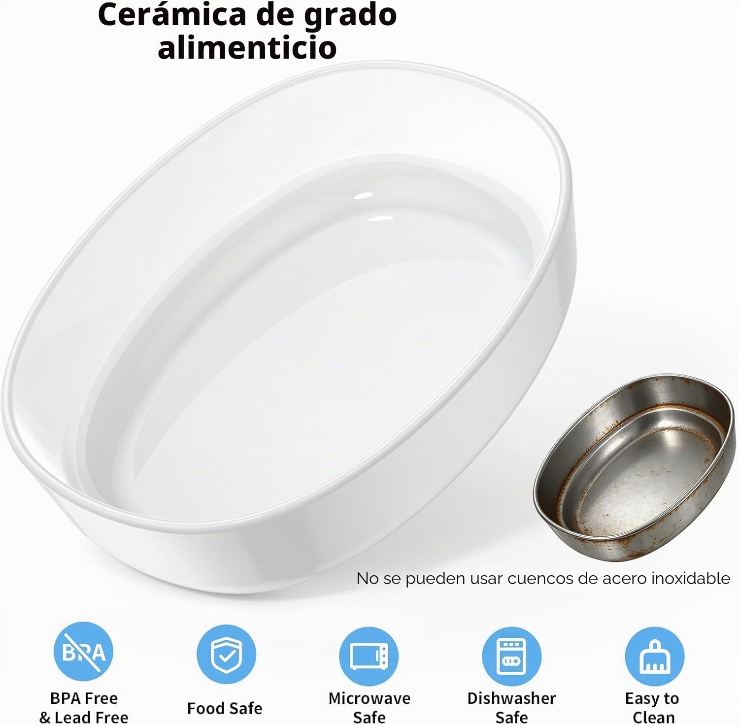 HoneyGuaridan RFID Comedero Automático para Gato, Comidas Activadas Mediante RFID, 5G WiFi Dispensador de Comida Gatos, Ideal para Hogares con Varias Gatos y Diferentes Regímenes Alimenticios