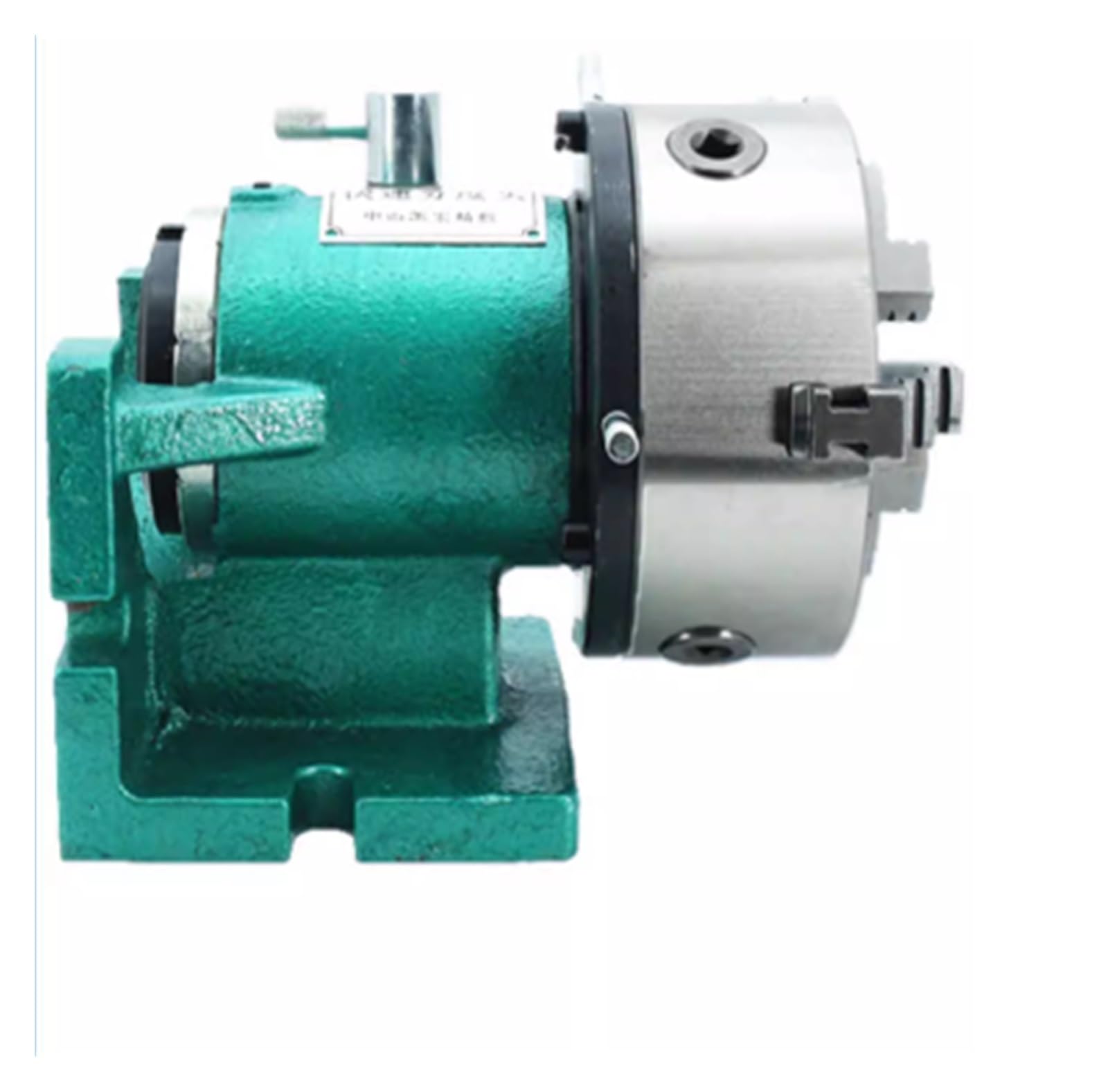 Cabezal divisorio de fresadora rápida y Sencilla de 5 Pulgadas, indexador Vertical y Horizontal Universal for Banco(5-Inch withoutchuck)