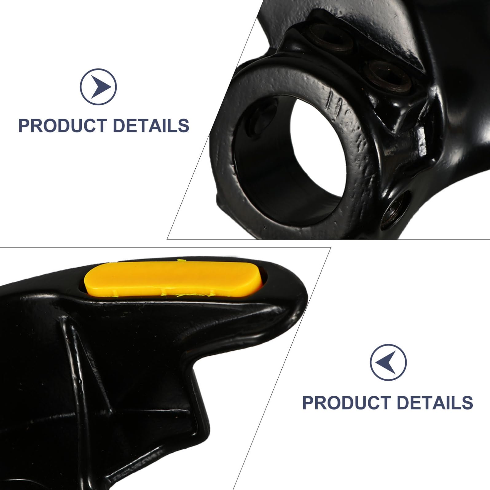 GALPADA Tête de Démontage de Pneu Support de Montage Haute Résistance en Acier Moulé Noir Réduisant la Friction pour Machine de Démontage Pneu Automobile