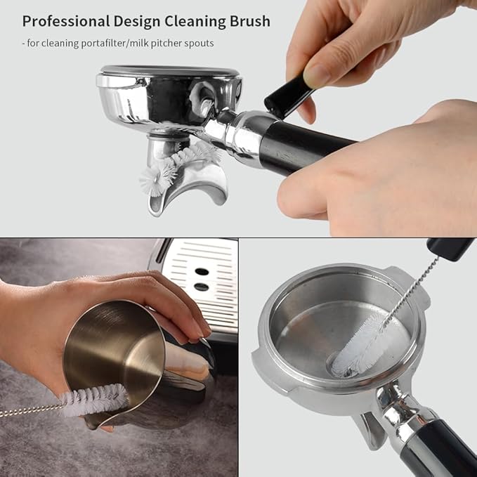 Set de 5 Cepillos para Limpieza de Cafetera Espresso - CAFEMASY miniatura 2