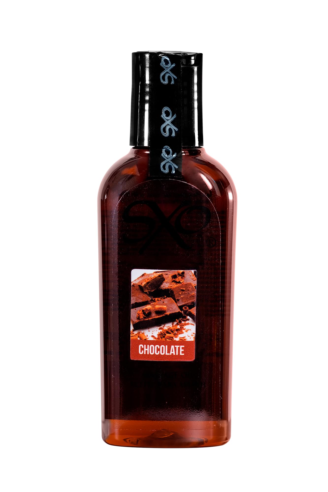 SXO Massage Oil, Thermal and Edible, 4 fl oz -Romance and Relaxation - Ideal for Aromatic, Relaxing and Sensational Massages (Chocolate)