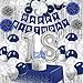 Coriandoli Compleanno 18 Anni Blu E Argento - Decorazione Per Feste E Tavoli - Foto 5