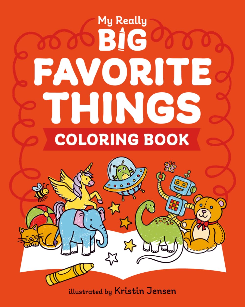My Really Big Favorite Things Coloring Book (My Really Big Coloring Book)