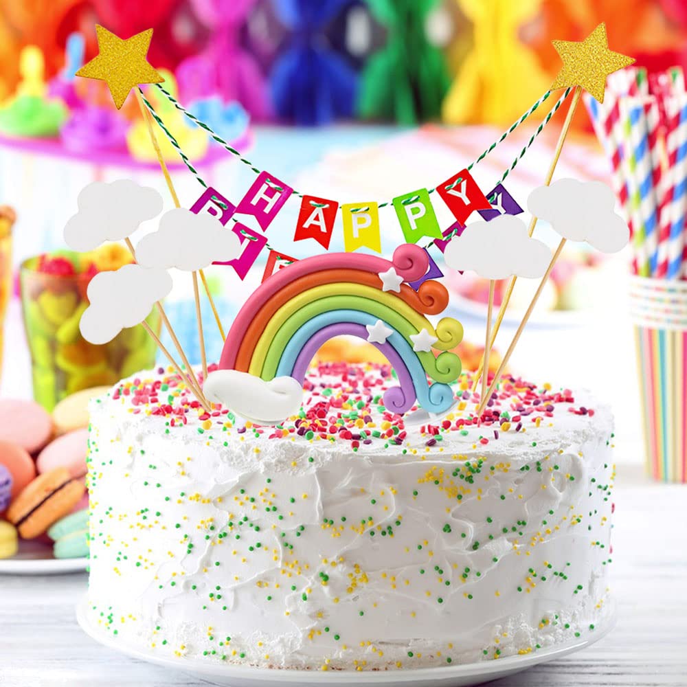Amazon.co.jp: Xihuimay ケーキトッパー 誕生日セット 誕生日