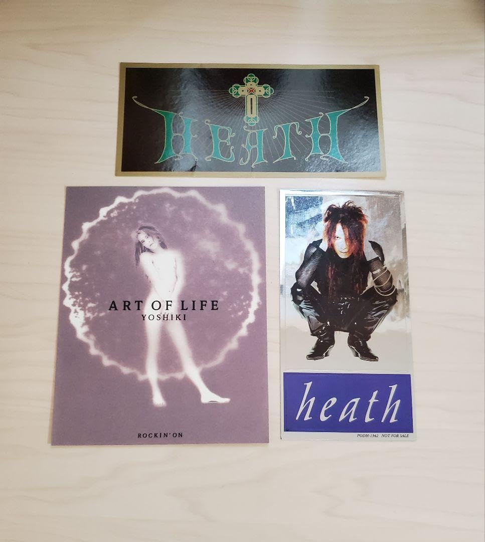 Amazon.co.jp: X JAPAN YOSHIKI ヒース ステッカー : おもちゃ