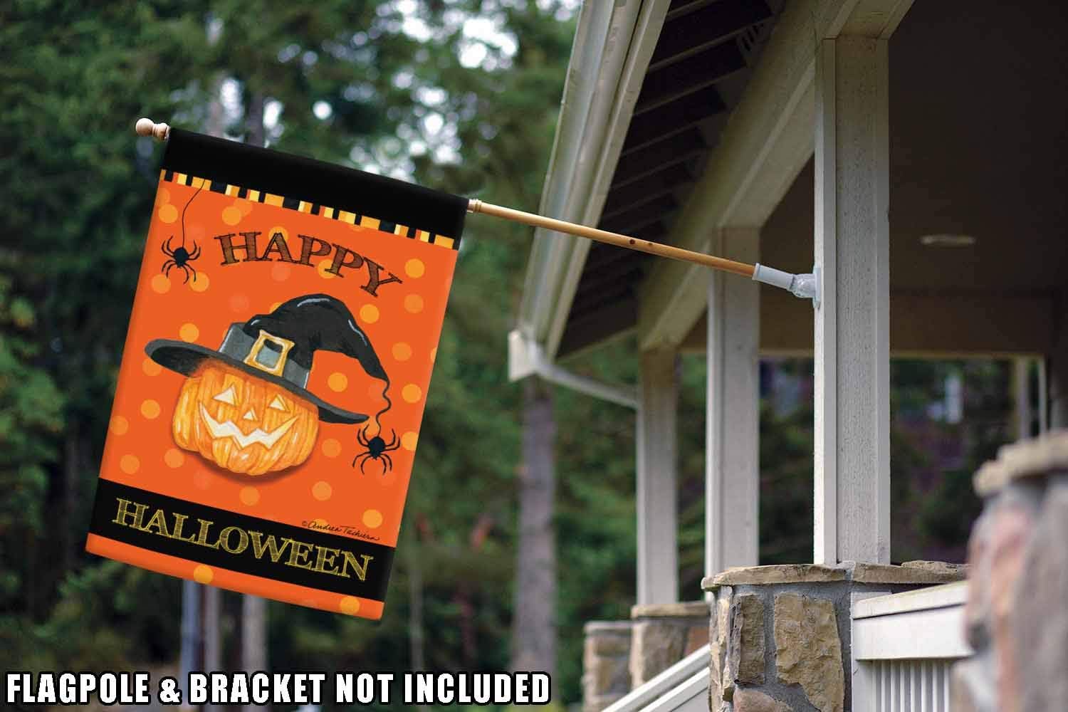 Toland Home Garden 1010454 "Witch Pumpkin Halloween/Holidays Decorative House Flag, 28" x 40", House-L-28 x 40" - Image 5