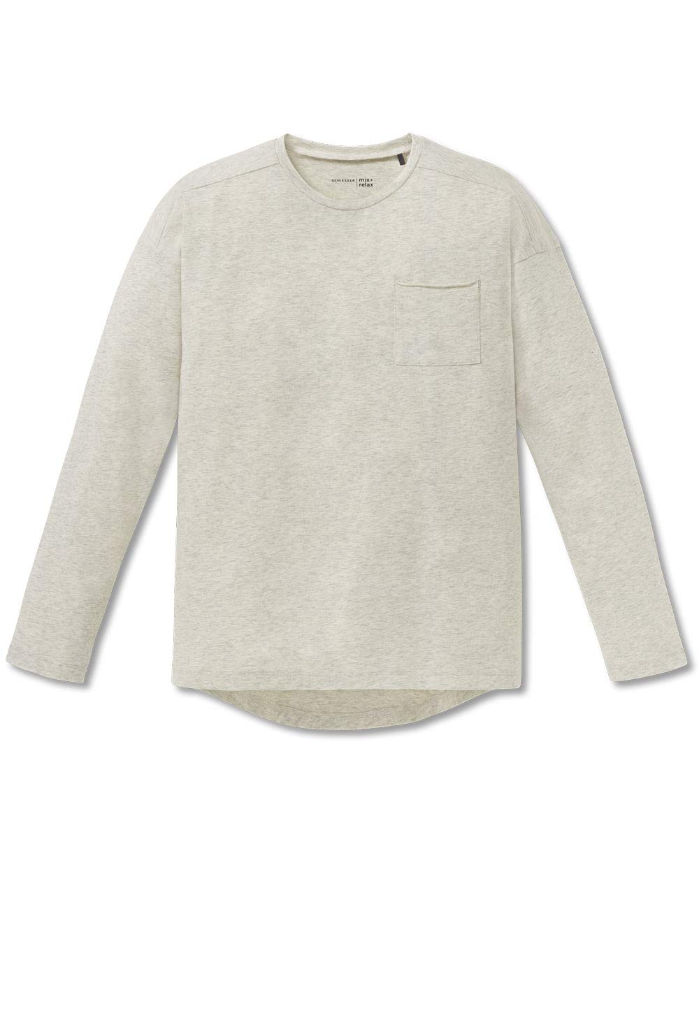 Schiesser Jungen - Teens Schlafanzugoberteil Shirt 1/1 Langarm - 163292