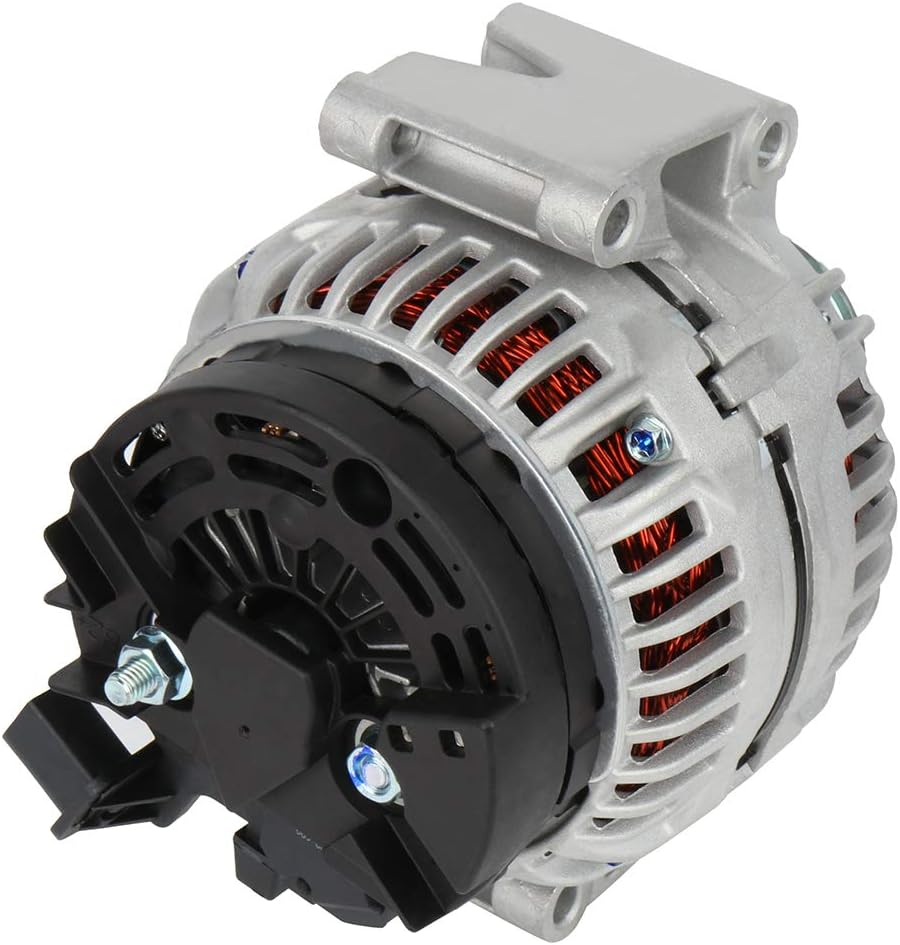 SCITOO Alternator Replacement for Mercedes-Benz for C230 2006-2009, for Mercedes-Benz for C280 2006-2007, for Mercedes-Benz for C300 2008 11215 High Output Alternator 150A IR IF CW 6-Groove Pulley