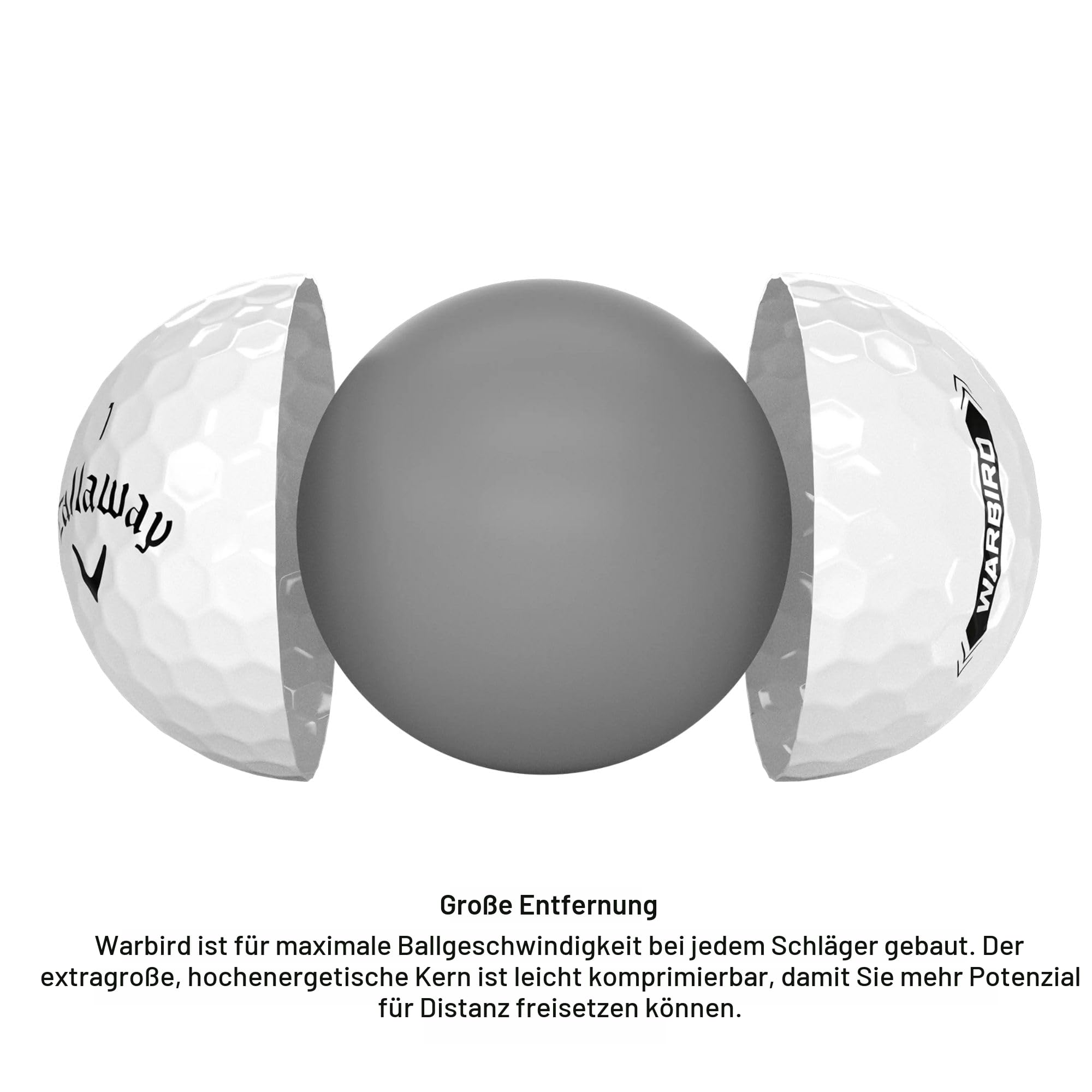Callaway Warbird Golfbälle (Version 2023)