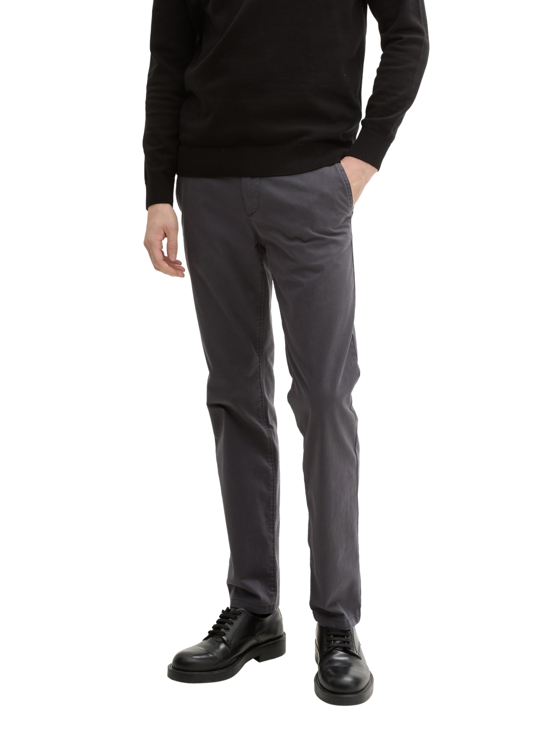 TOM TAILOR Men's Basic Cotton Chino Trousers