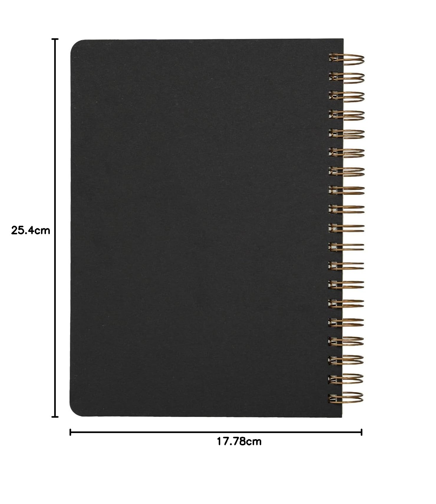 Kolo Skizzenbuch, Spiralbindung, 74 g/m², ideal für Bleistift, Buntstift und Kohle, 100 Blatt