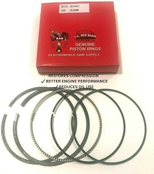 Briggs Stratton Piston Rings 16-18HP Intek OHV - 594437 90.5mm | Standard 90.5mm piston rings for 16-18HP Intek single OHV engines. Replaces Briggs 594437 set.