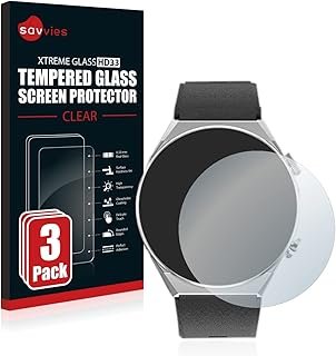 Savvies Armoured Glass 3-Pack compatible with Lige DT3 Pro Max Tempered Glass Screen Protector [Shockproof, 9H Ultra Hard]