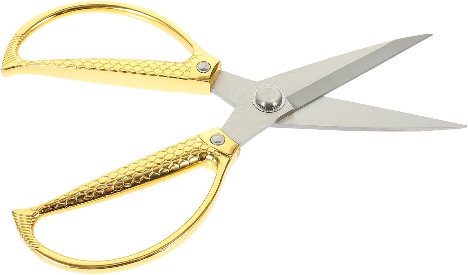 Mikinona Multi-function Kitchen Scissors Stainless Steel Food Shear Heavy-duty Cutting Tool for Chicken Fish Meat Home Cooking Use