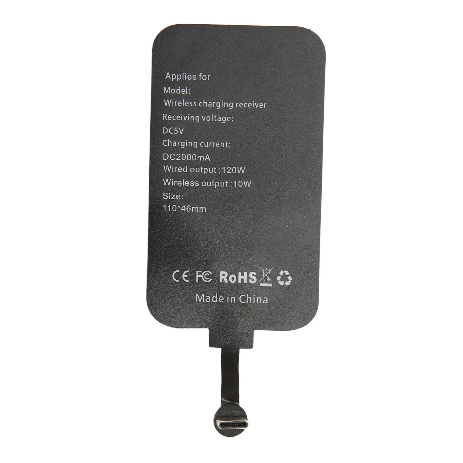 Receptor de carga inalámbrico magnético tipo C 120 W, carga rápida para teléfonos inteligentes