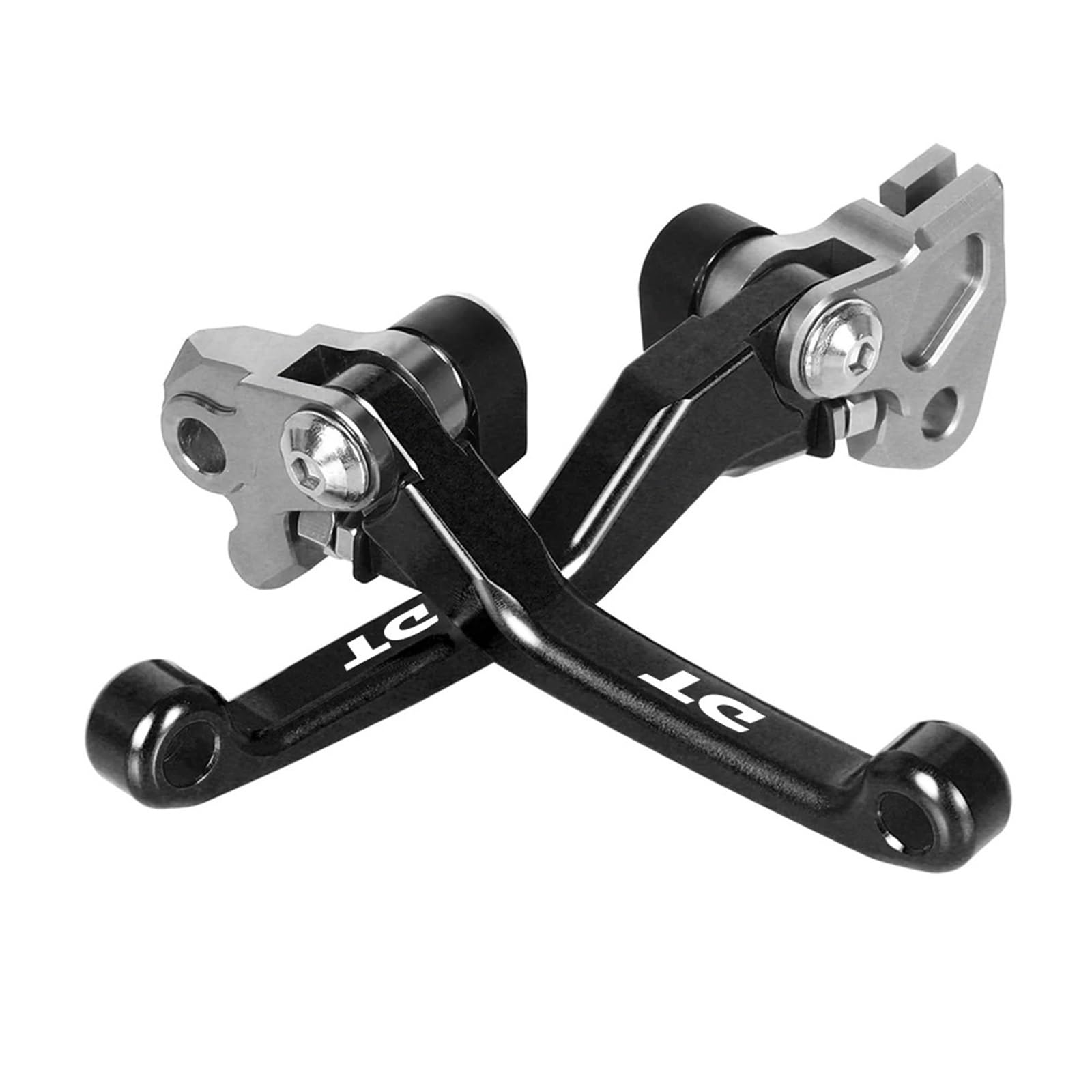 WFSOWXDM Motorcycle Levers Brake Clutch Handle Lever for YAM&AHA DT125 DT 125 LC MK2 MK3 DT125R DT125RR DT125RE DT125RL DT200 DT230 Lanza 2pcs CNC Motocross Pivot Brake Clutch Levers