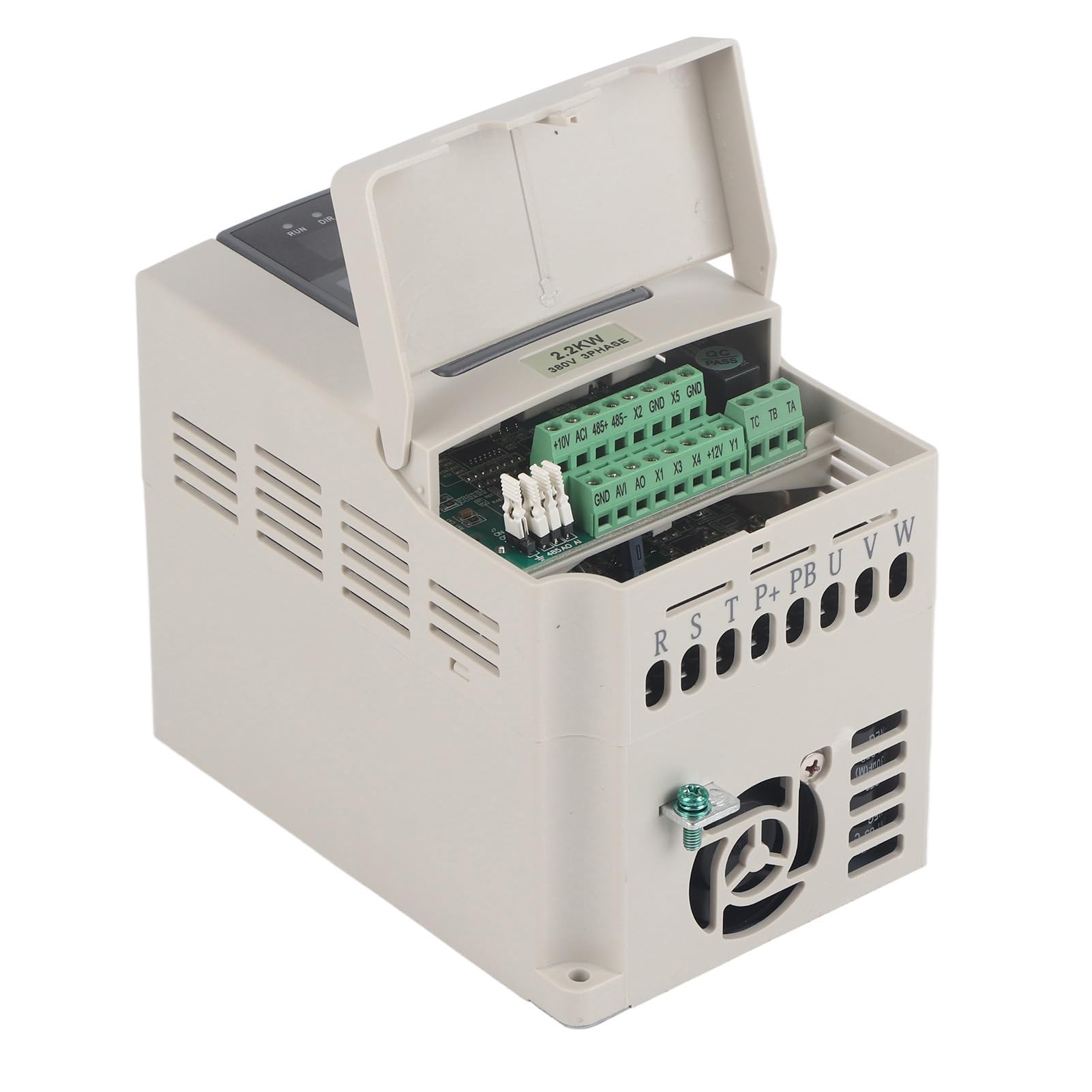 Frequenzumrichter 400V 380 V 2,2 Kw Vfd-Umrichter Mit Variabler Frequenz, Motordrehzahlregelung, 3-Phasen-Eingangsausgang Für Produktionsmaschinen, Lüfter, Pumpen
