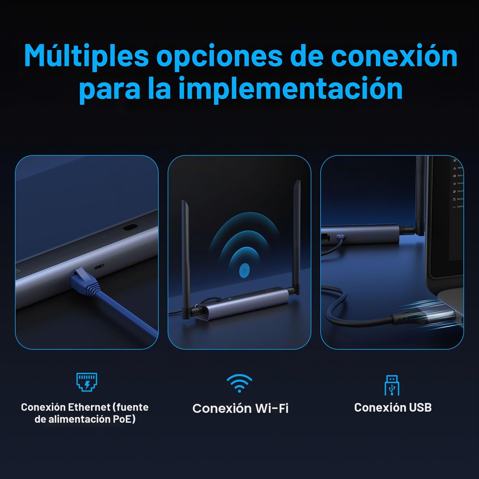 SONOFF Zigbee/Thread PoE Dongle MAX, Compatible con Ethernet, Wi-Fi y USB, Gateway Zigbee con EFR32MG24&ESP32D0, Stick Zigbee para Home Assistant o Zigbee2MQTT