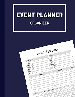 Event Planner Organizer: Stay organized with this comprehensive event planning management book for birthdays, weddings, and holiday house parties. ... lists, menus, to-do lists, and shopping lists