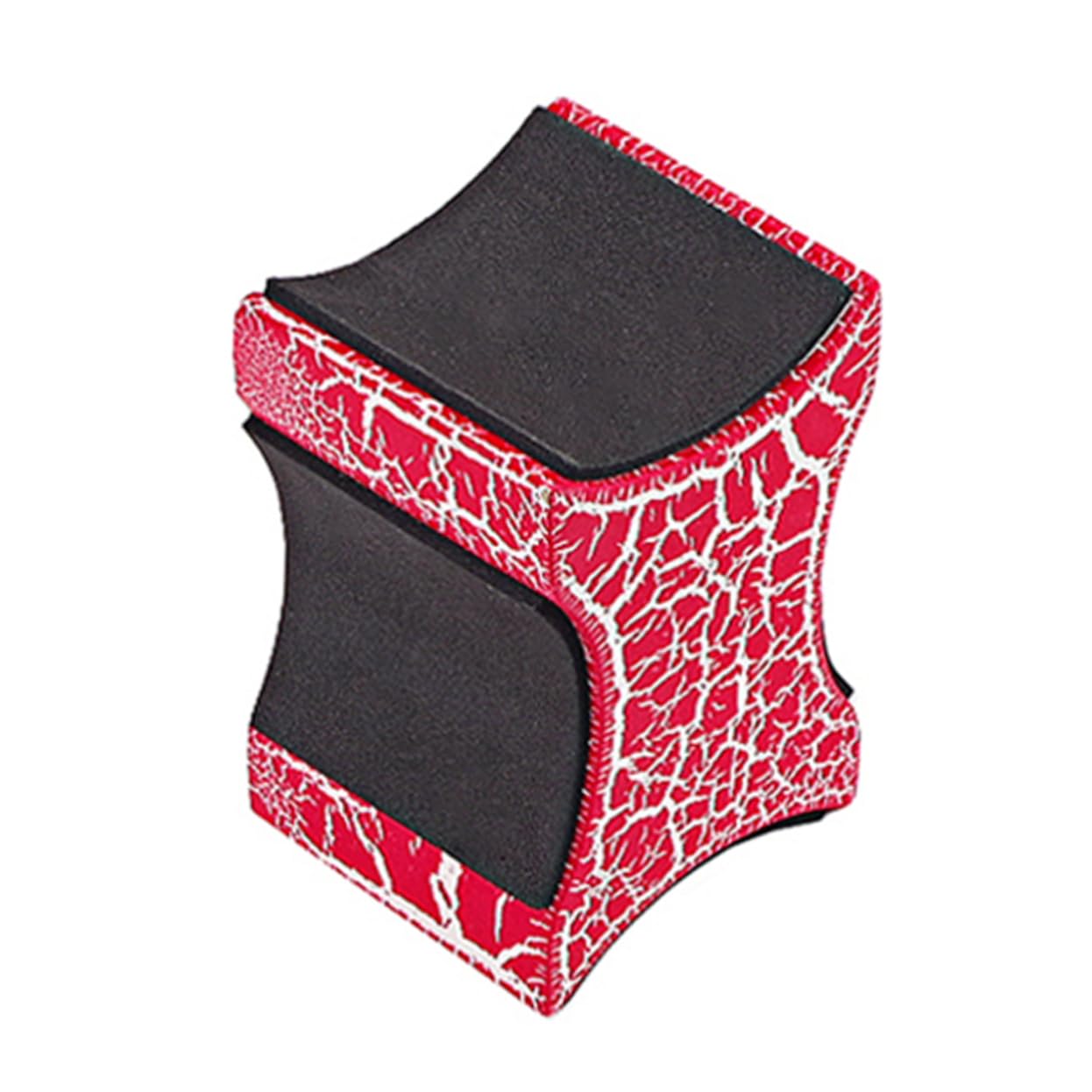 VICASKY 1pc Guitar Neck Rest Guitar Repair Support Accessory Red Cracked Design