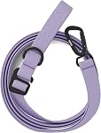 Säker Kelp™ Feuille de chien imperméable – Devoir lourd, Odor-Proof, réglable de 4 à 6 pieds de long laisse de chien avec carabine Twist-Lock, 3 Poignées de circulation, option mains libres, matériel en aluminium