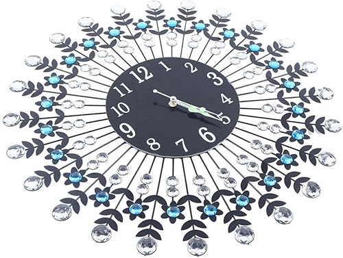 Miniatura 8 de Reloj redondo del movimiento antioxidante creativo del cuarzo del reloj de pared del metal no tictac