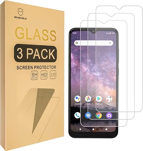 Mr.Shield [Paquete de 3] Protector de pantalla diseñado para Wiko Voix [vidrio templado] [vidrio japonés con dureza 9H] disponible en Yaxa Guatemala