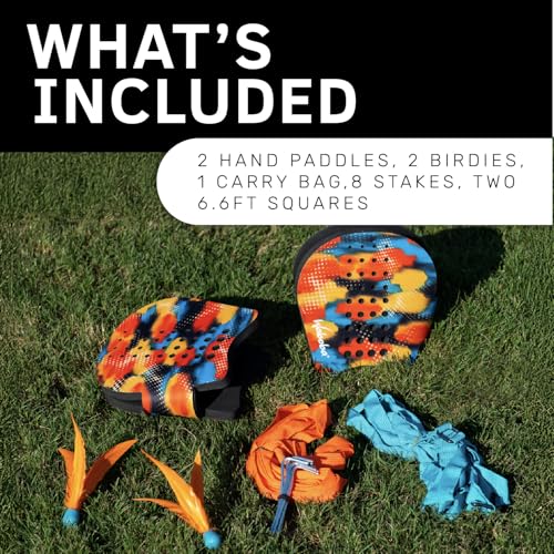 Waboba Battle Bird ensemble de jardin avec 2 pagaies et terrain