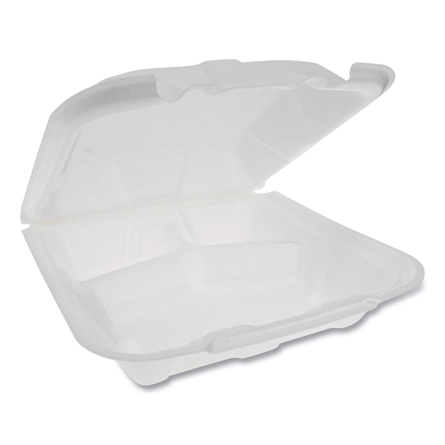 Amazon.com: Pactiv Evergreen Vented Foam Hinged Lid Container