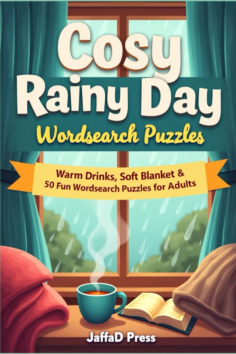 Cosy Rainy Day Wordsearch Puzzles: 50 Themed Wordsearch Puzzles for Adults & Teens