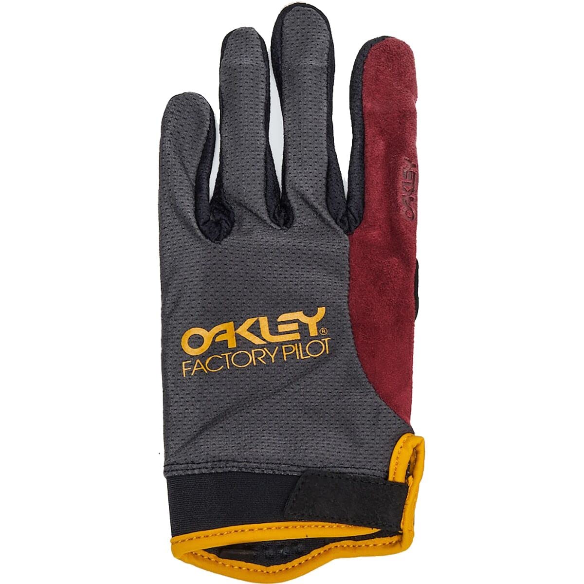 Oakley All Mountain MTB Handschuhe Herren grau/rot Handschuhgröße XL