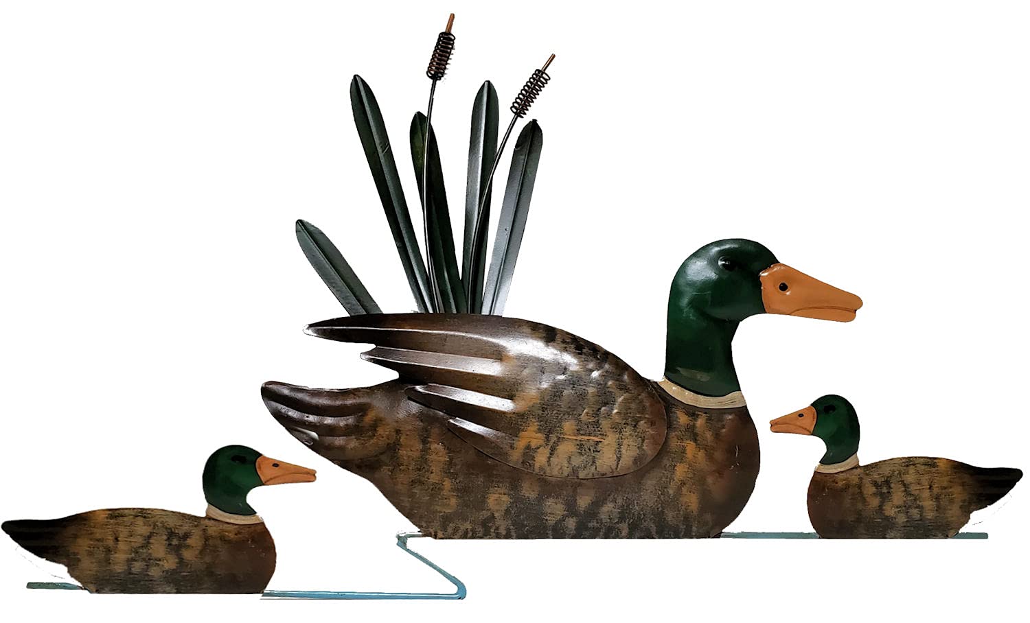 Distinctive Designs Mallard Duck Metal Wall Decor, 22-inches, Multi